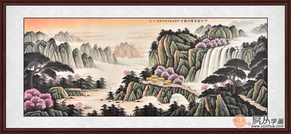 茶馆适合挂的油画（适合挂在茶馆的国画）