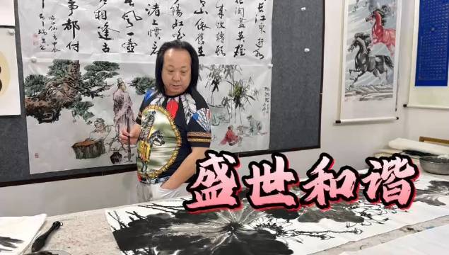 和谐盛世画适合挂哪里（和谐盛世画适合挂哪里呢）